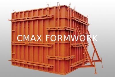Waterproof Steel Concrete Wall Formwork for Straight Wall