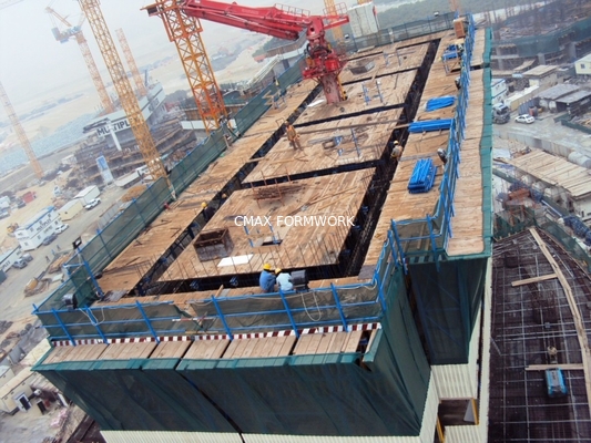 Fast , Efficient Automatic Climbing Formwork System ACS50 for High Building